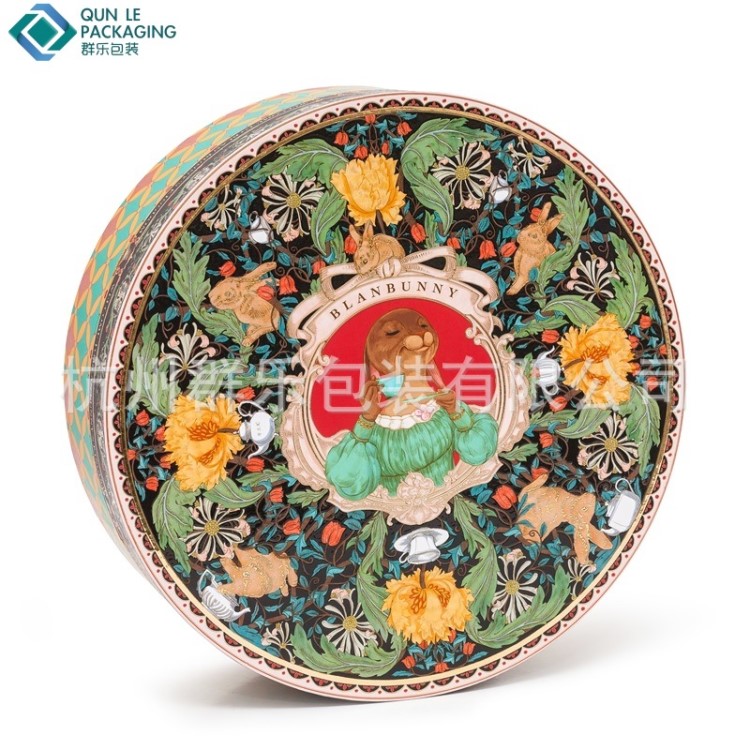 廠家定制  茶具圓柱形紙盒復合紙罐通用包裝可彩印