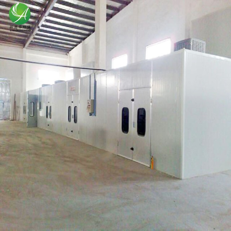 家具噴漆房干式打磨吸塵柜家具打磨房水簾柜底漆房巖棉板噴烤漆房