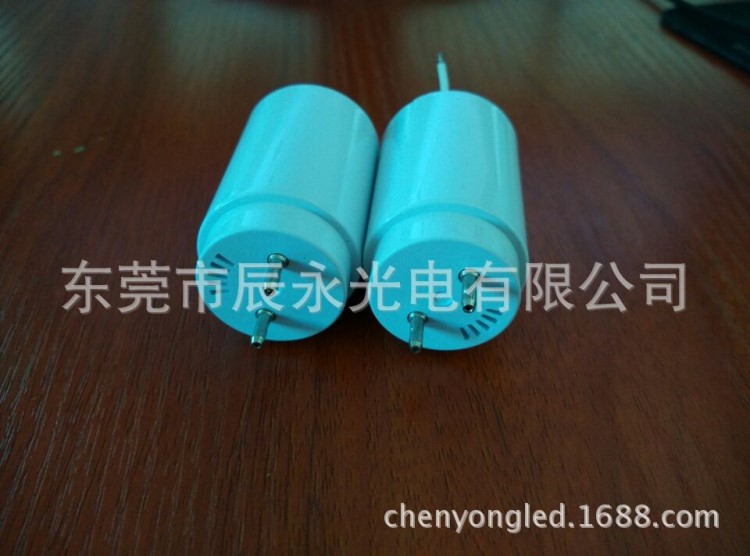 工廠直銷T8玻璃管堵頭LED t8玻璃管專用燈頭日光燈加長(zhǎng)堵頭