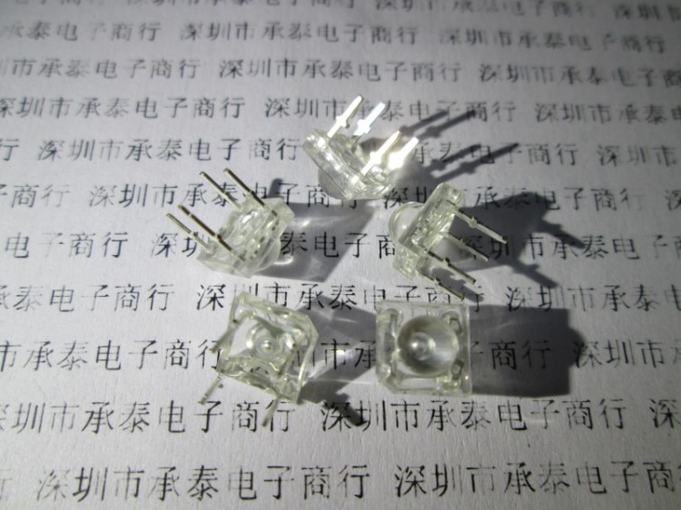 供應F5食人魚LED 5MM 黃色 白發(fā)黃 黃光 圓頭高亮燈珠 現貨