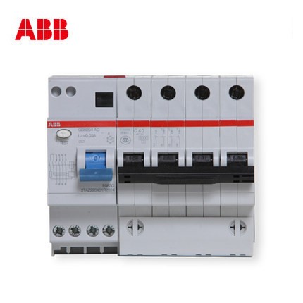 ABB GSH204-C40漏電斷路器開關(guān)漏電開關(guān)漏電保護(hù)GSH204-C40