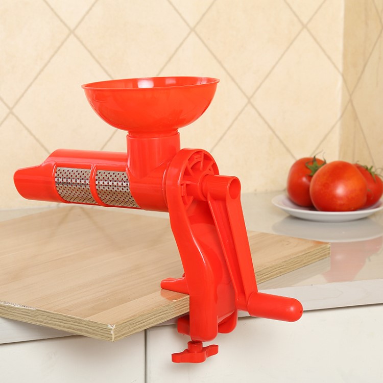 厨房家用手摇番茄榨汁机 多功能手动水果榨汁器料理机果汁机