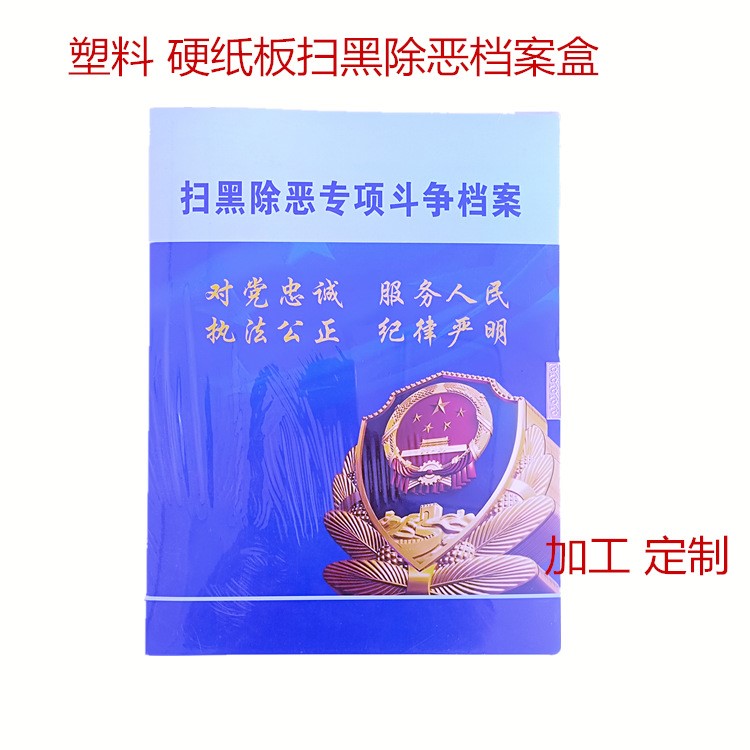 黨建資料檔案盒 掃黑除惡檔案盒 塑料黨建檔案盒 文件盒批發(fā)定制