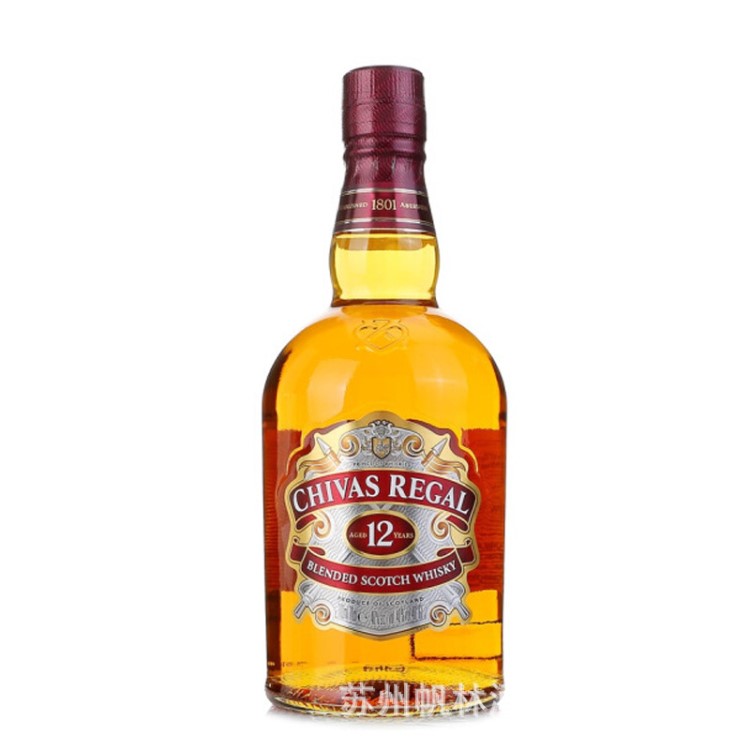 保真  芝华士12年（Chivas）威士忌 英国原瓶洋酒 700ml