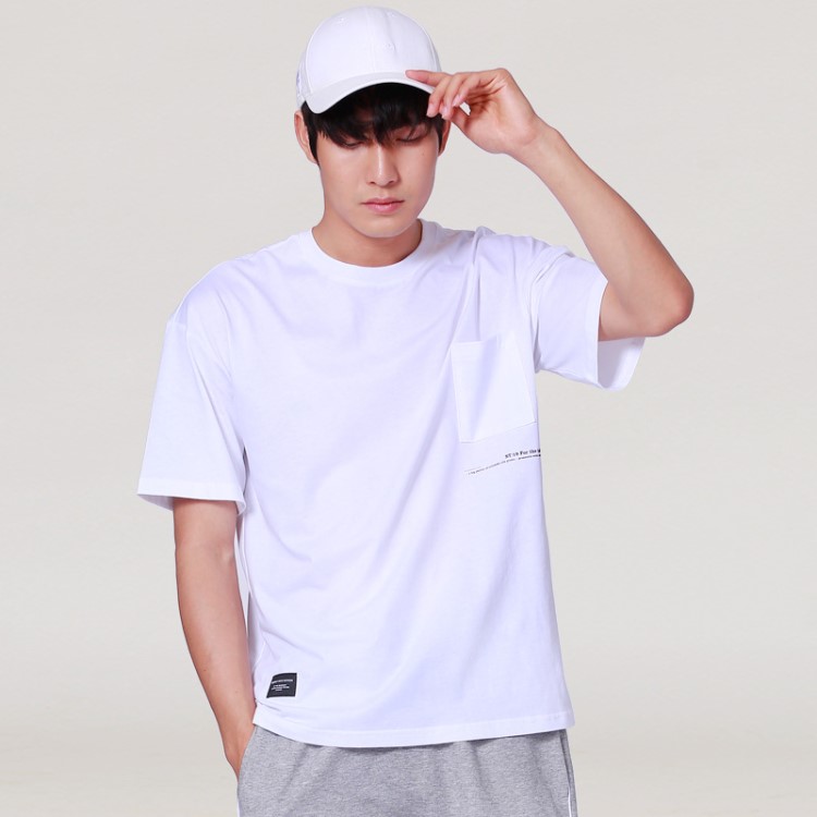 KBD男裝2019夏季短袖T恤男衣服新款原宿風潮牌休閑For the table
