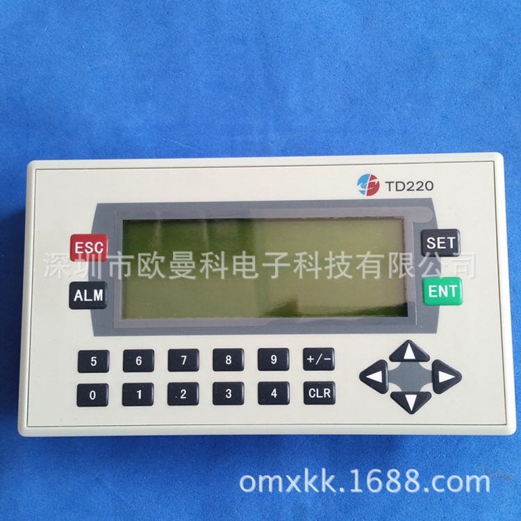 直销台湾罗升TD220-S 人机界面 TD220 文本显示器  hitech 