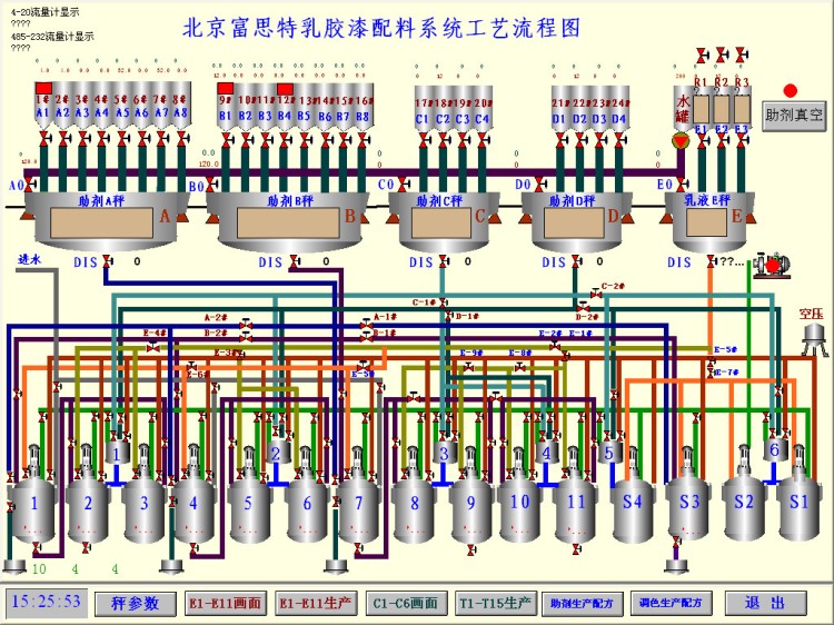 提供設(shè)計(jì)、乳膠漆、真石漆半自動(dòng)、全自動(dòng)生產(chǎn)線控制系統(tǒng)