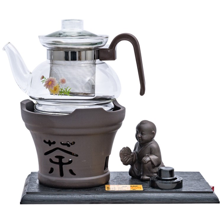 家用陶瓷电茶炉煮茶器电热热水壶黑茶茶具泡茶器小型陶然炉办公室