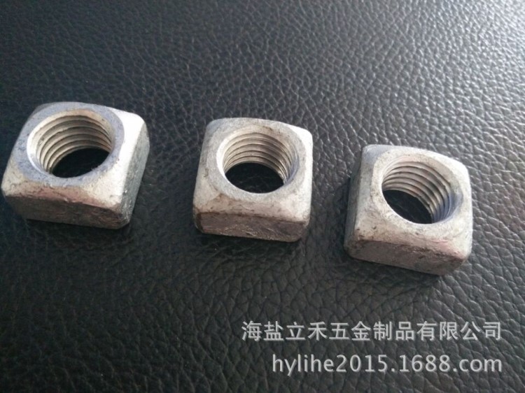 英制.美制方螺母 方形螺帽 鍍鋅方螺母 四分之三現(xiàn)貨