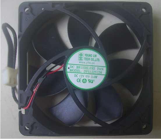 電腦電源風(fēng)扇 超高轉(zhuǎn)速 超靜音 臺灣 1225 120 12CM
