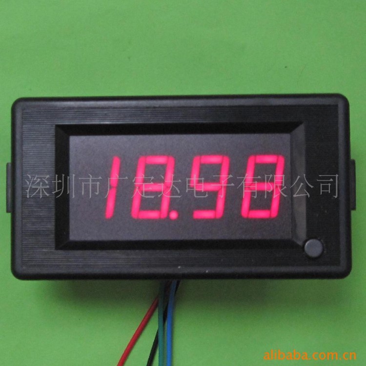 LED直流雙量程數(shù)字電壓表20/200V接反保護(hù)