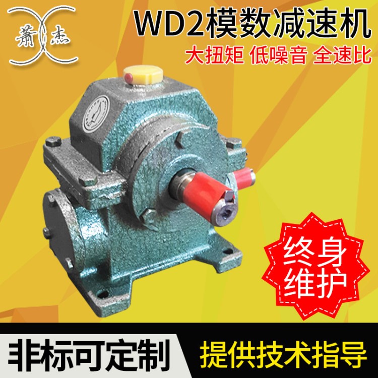 wd單級(jí)蝸輪減速器批發(fā) 大型減速機(jī) wd2模數(shù)減速機(jī)定做