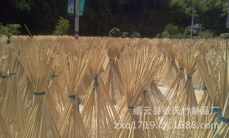 供應孔明燈用竹絲,竹條