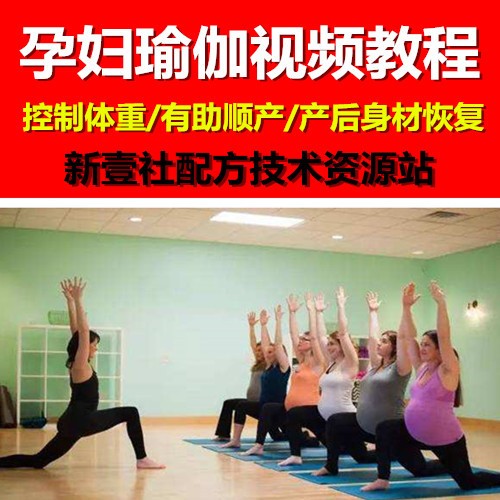 電子版新壹社孕婦瑜伽課程零基礎(chǔ)自學孕期教學產(chǎn)后身材恢網(wǎng)盤發(fā)貨