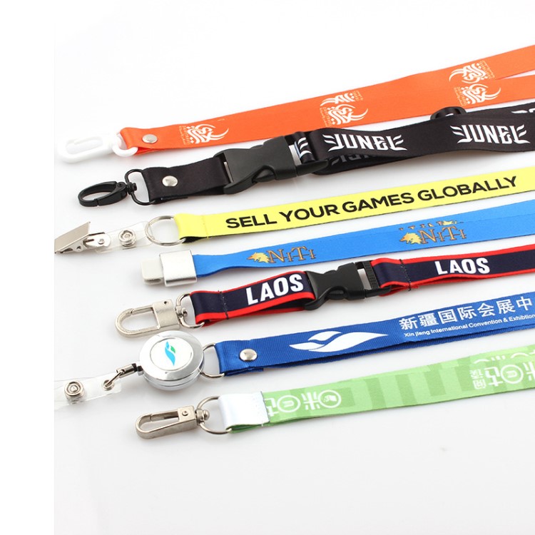 工廠直銷定做編制手機(jī)繩lanyard 北京掛繩尼龍吊繩定做logo文字