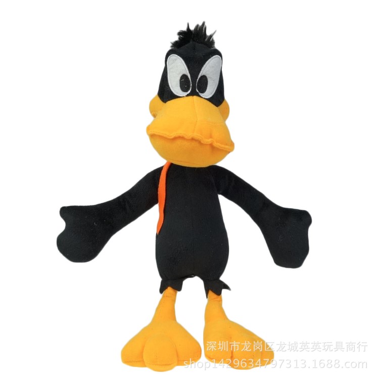 樂一通 達菲鴨 大活鴨 Daffy Duck 毛絨玩具 玩具玩偶 毛絨公仔