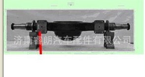 重汽豪沃斯太爾金子配件后橋殼 單后橋 板簧距1010AZ9360330073