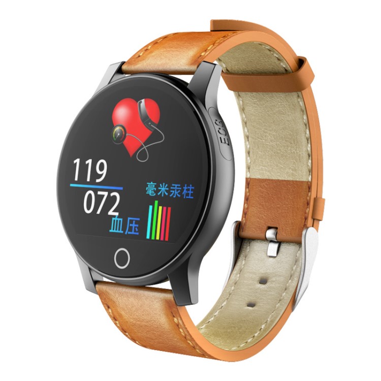 R2心電圖智能手環運動手表ECG+PPG心電HRV報告心率血壓測試IP67