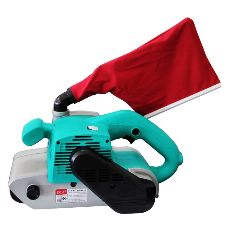 東成DCA砂帶機 FF-100*610帶式砂光機木工砂紙機1200W電動工具