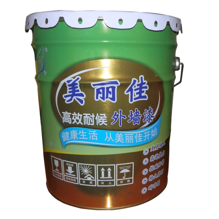 美麗佳牌耐候外墻漆 環(huán)保涂料18L 品牌漆