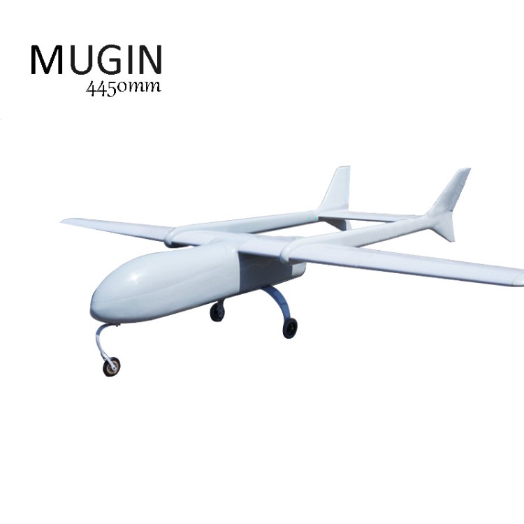 Mugin 4450大型無(wú)人機(jī)航測(cè)作業(yè)機(jī) 玻璃鋼 油動(dòng) 固定翼FPV載機(jī)輕木