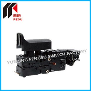 FS018B-04供應(yīng)電動(dòng)工具開關(guān) 廠家直銷電錘用調(diào)速開關(guān)浙江風(fēng)速開關(guān)