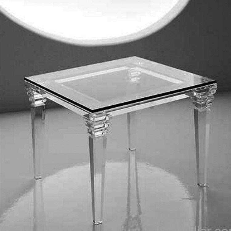 有機玻璃桌子亞克力桌子水晶亞克力桌子 有機玻璃家具制品