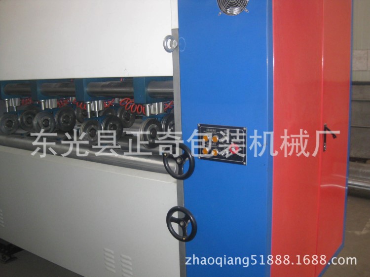 電腦NC全自動薄刀縱切壓痕機&mdash;&mdash;配瓦楞紙板線型