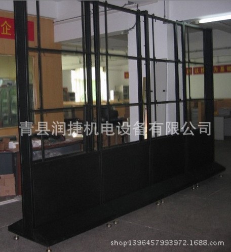 廠家供應 尺寸定制拼接屏柜式立架液晶電視墻專用-單元監控支架