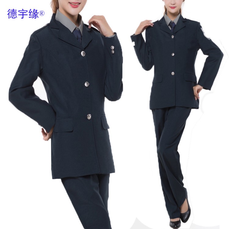 女式保安服裝春秋女保安西服工作套裝職業裝女2019工作制服