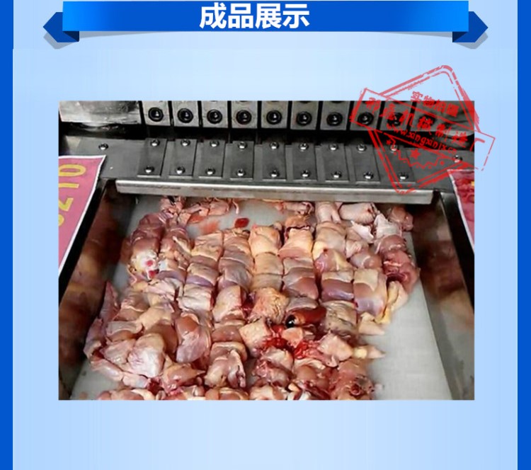 切肉塊機(jī) 全自動剁雞塊機(jī) 切凍肉剁雞塊機(jī) 冷鮮肉切丁機(jī) 新型