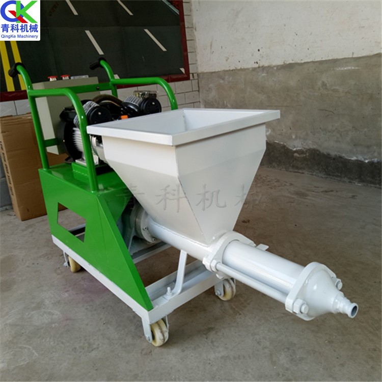 墻壁膩?zhàn)臃蹏娡繖C(jī) 砂漿噴涂機(jī) 水泥砂漿噴涂設(shè)備自帶高壓空壓泵