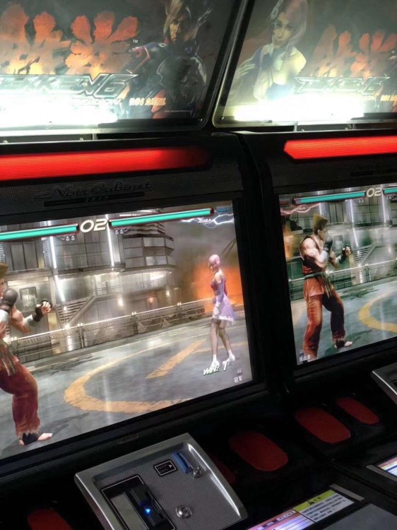 32寸雙人鐵拳6 格斗機(jī) 投幣游戲機(jī)電玩街機(jī)二手大型游戲機(jī)租賃