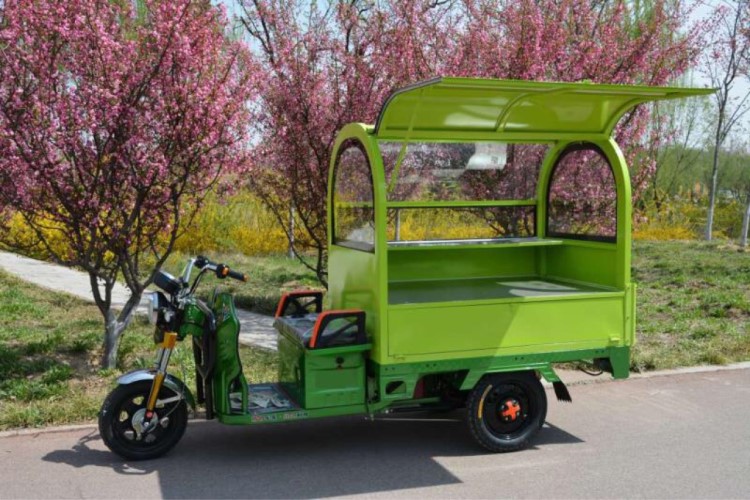 廠家直銷定制多功能流動餐車車棚電動三輪車小吃快餐美食早餐車棚