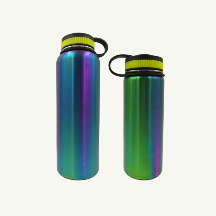 彩虹鍍 304雙層不銹鋼廣口保溫杯 hydro flask