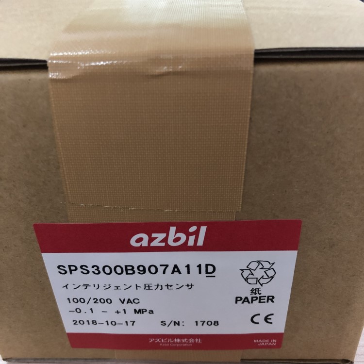 日本山武壓力傳感器SPS300B907A11D代理銷售 山武代理