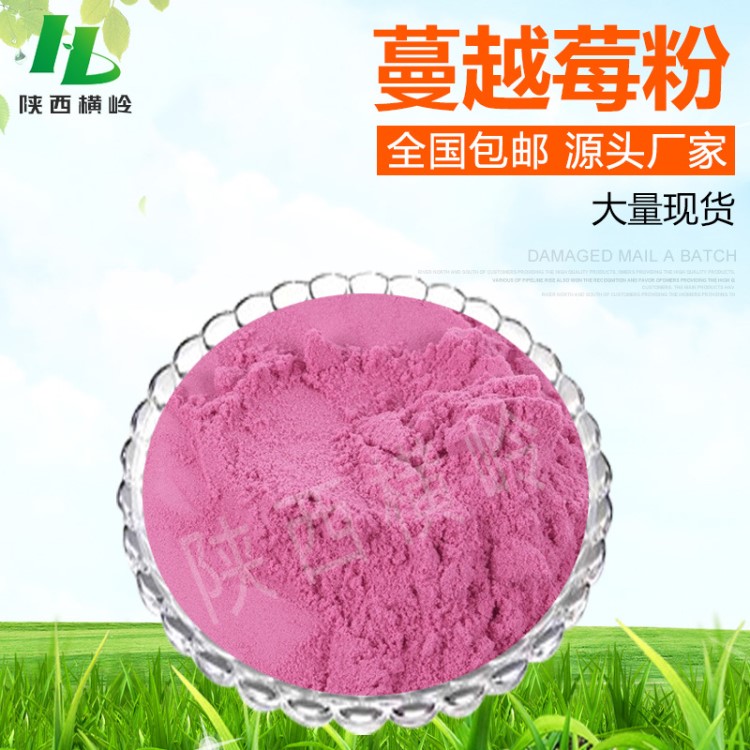 蔓越莓果汁粉 99.9%速溶蔓越橘噴干粉 飲料烘焙糕點可用 現貨包郵