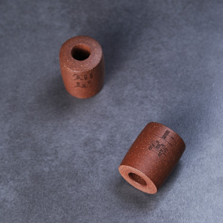 東籬功夫茶具配件宜興紫砂壺托蓋托全手工蓋置 紫砂壺蓋杯托 茶寵