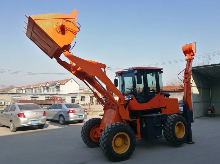 农用工程用挖掘装载机两头忙中型钩机铲车qz20-25可定制