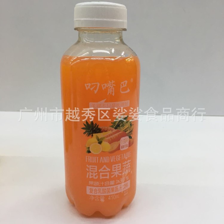 叼嘴巴 復合乳酸菌果蔬汁 芒果 多種品味  果汁飲料410ml*15