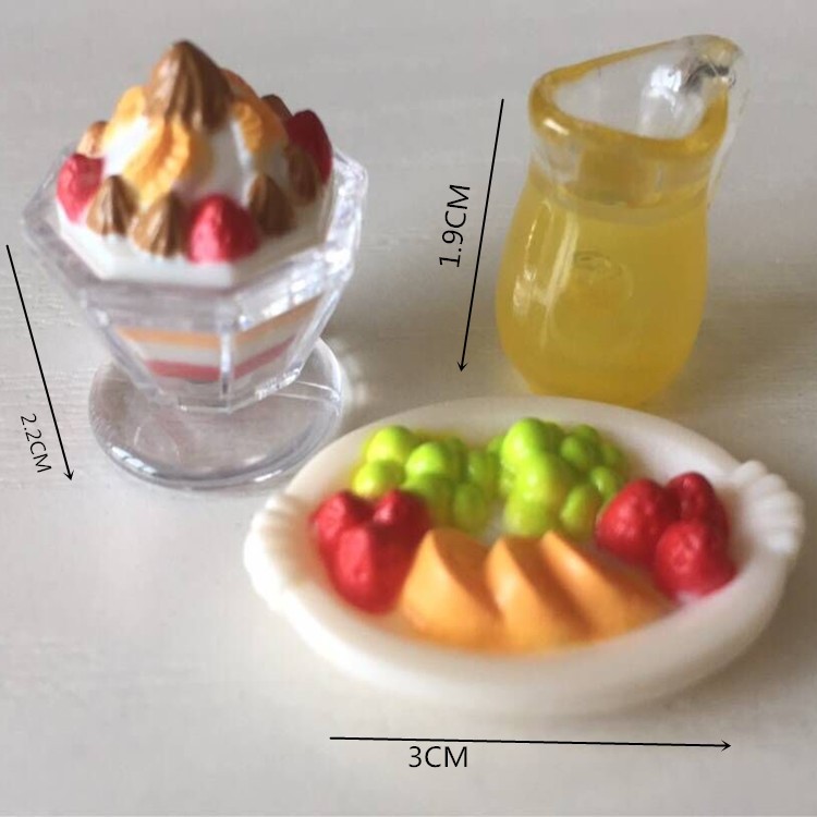 dollhouse  miniatures食玩 diy 模型 仿真 黏土 迷你袖珍糖果 機