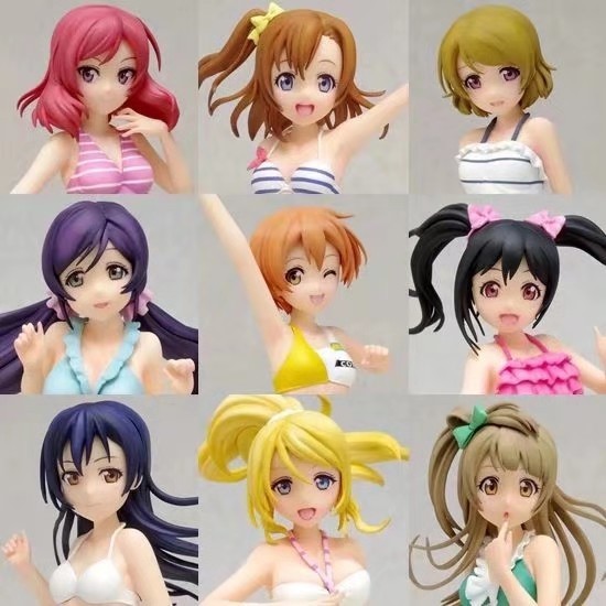 飛翔動漫 love live wave 泳裝 南小鳥 妮可 東條希 手辦