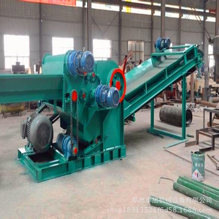 廢舊建筑模板破碎機 木托盤破碎機 廢舊木材家具破碎機生產線