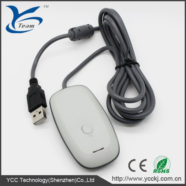 廠(chǎng)家直銷(xiāo)無(wú)線(xiàn)PC接收器  xbox360無(wú)線(xiàn)PC連接器 玩PC用手柄專(zhuān)用道具