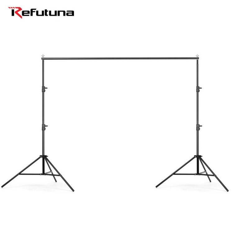 銳富圖2.88*3米攝影背景架移動背景布支架影樓拍照落地黑布背景架