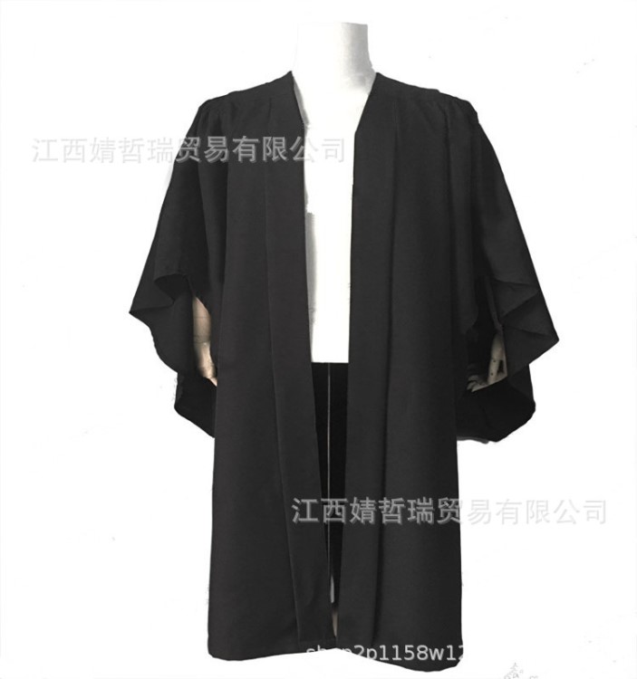 歐美畢業(yè)服學(xué)位服博士袍美式碩士服接受來圖定制加工學(xué)士服