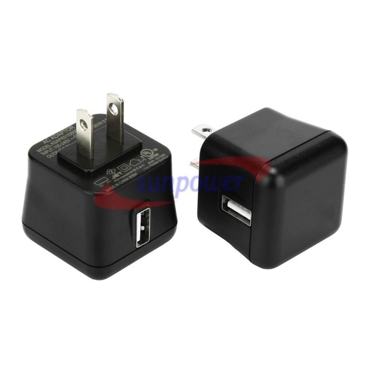 SP3廠家清貨USB 5V 2A充電頭手機快速充電器國標美規(guī)插頭旅行充