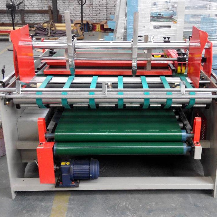 紙箱機械糊盒機 半自動粘箱機瓦楞紙板生產線粘箱糊盒機釘箱機