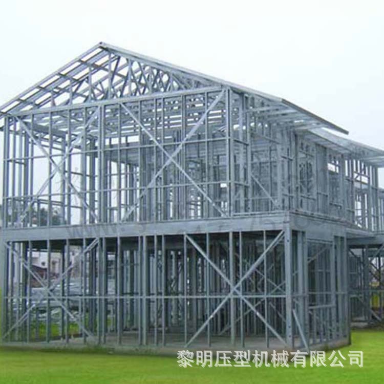 廠家銷售輕鋼建筑框架材料 輕鋼別墅龍骨 鋼構(gòu)架冷彎型材批發(fā)價格