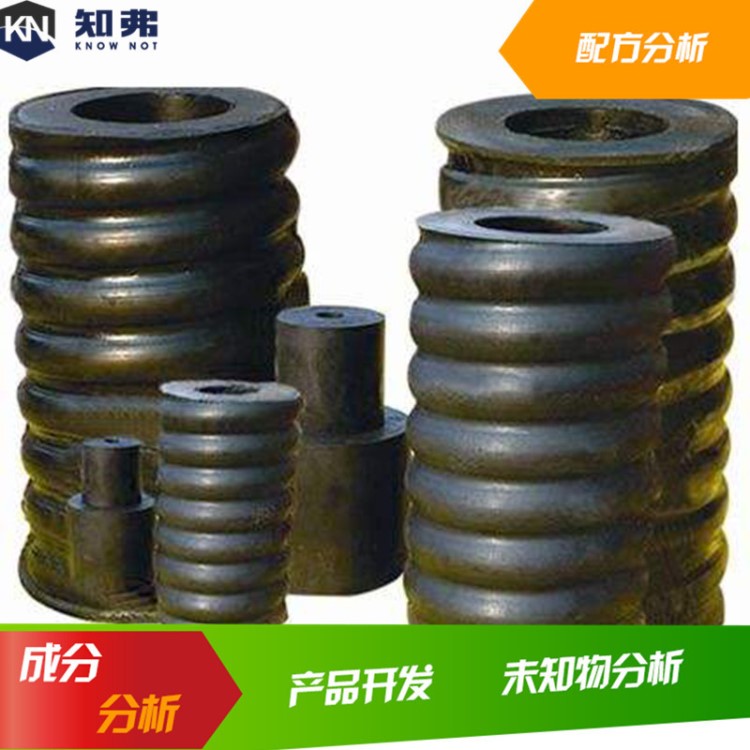 復合彈簧 配方分析 減震緩沖 抗腐蝕 復合橡膠彈簧 產品改進 產品